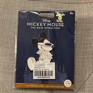 Disney Mickey Mouse The Main Attraction Space Mountain Collector Pin 1/12